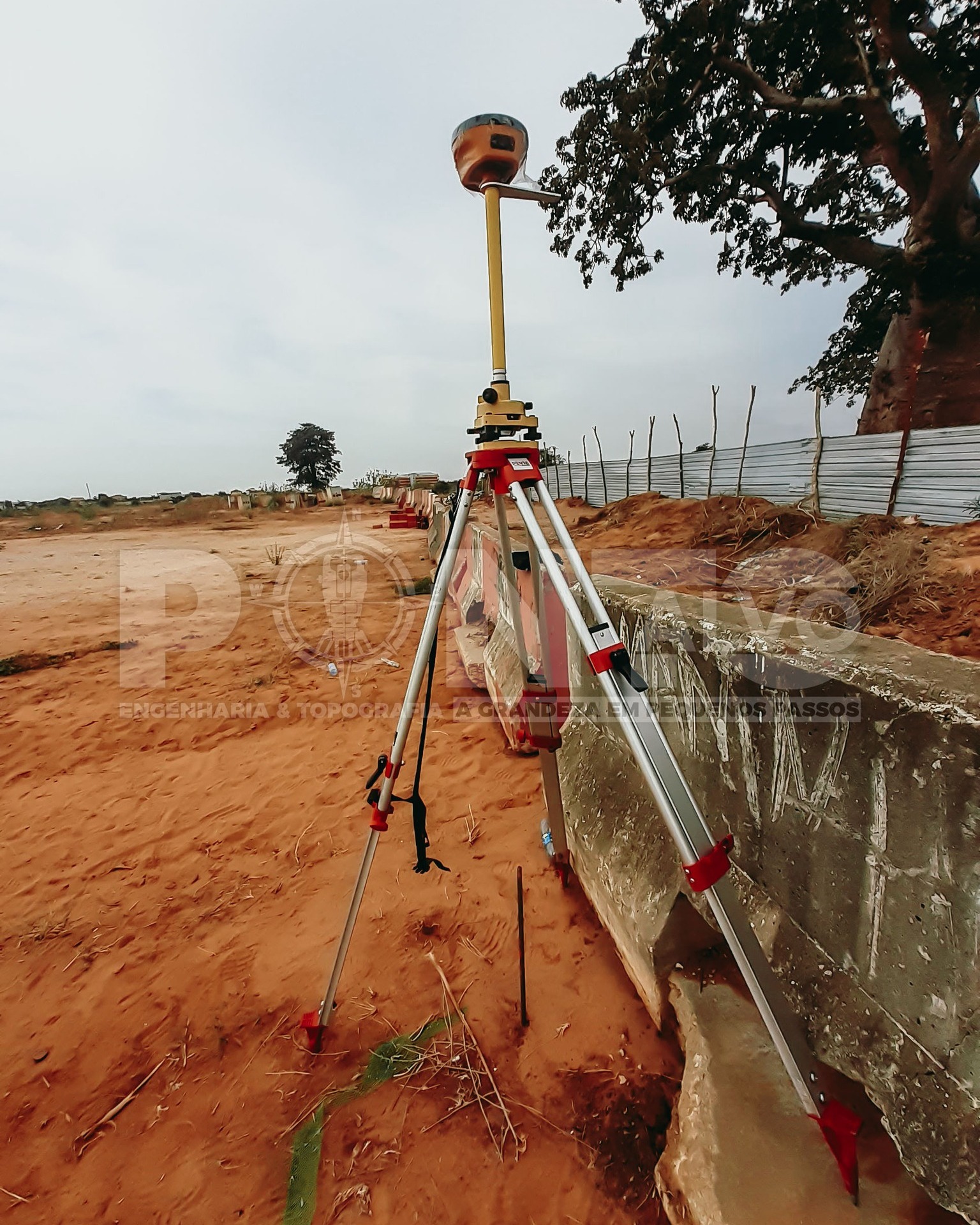 Registo do projeto Ponto Alvo Reforça Precisão no Projecto de Urbanização Santa Isabel com Tecnologia de Ponta