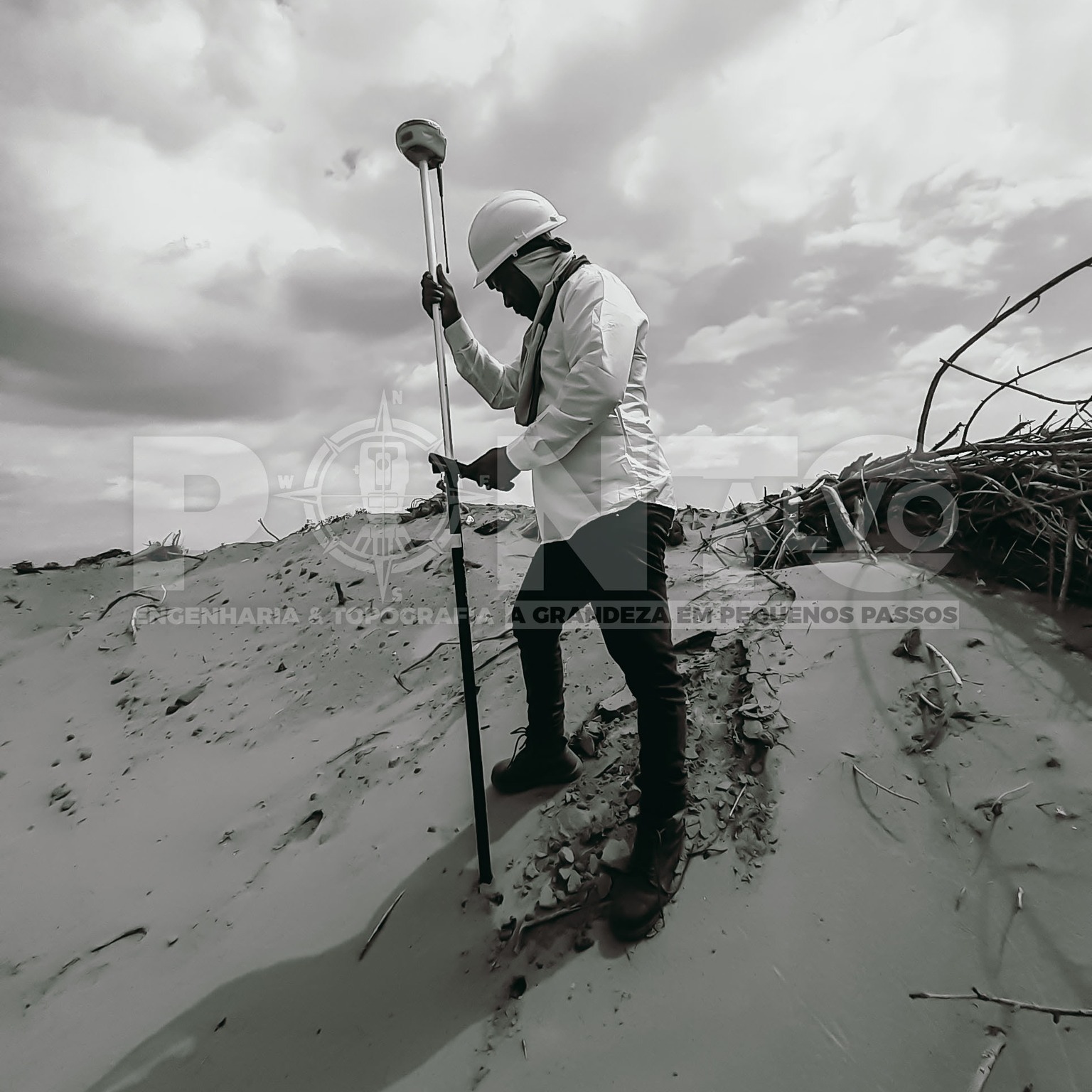 Registo do projeto Ponto Alvo Reforça Precisão no Projecto de Urbanização Santa Isabel com Tecnologia de Ponta