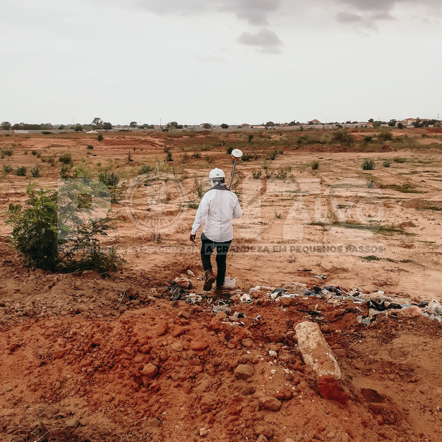 Registo do projeto Ponto Alvo Reforça Precisão no Projecto de Urbanização Santa Isabel com Tecnologia de Ponta